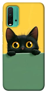 Чохол на Xiaomi Redmi Note 9 4G / Redmi 9 Power Black cat v2 фото 1 з 1