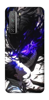 Чехол на Huawei Nova 7 SE Black soul anime фото 1 из 1