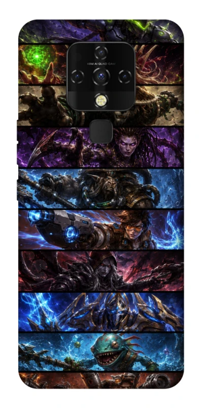 Чехол на TECNO Camon 16 SE Blizzard ver.2 фото 1 из 1