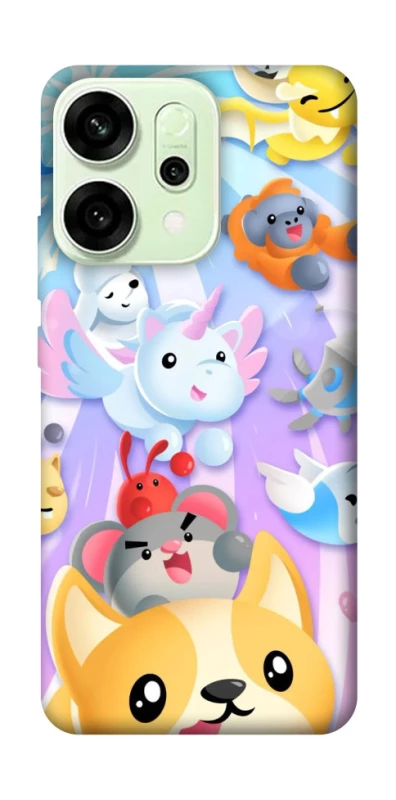 Чохол на Oppo Reno 14 Adopt Me Rainbow Pet Parade фото 1 з 1