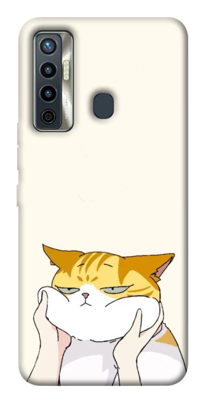 Чехол на TECNO Camon 17 Cat bun фото 1 из 1