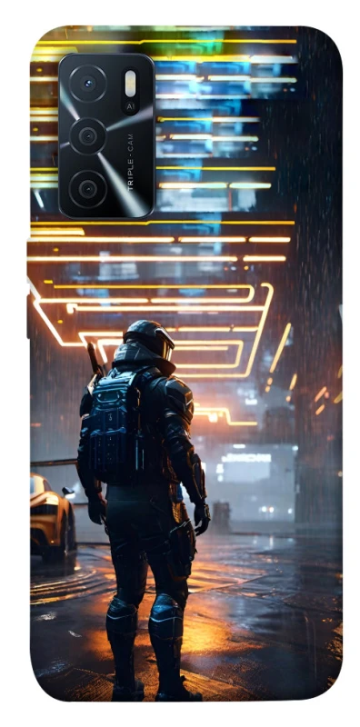 Чохол на Oppo A16s / A16 Cyber character фото 1 з 1