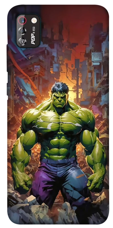 Чехол на TECNO POP 4 Pro Hulk фото 1 из 1