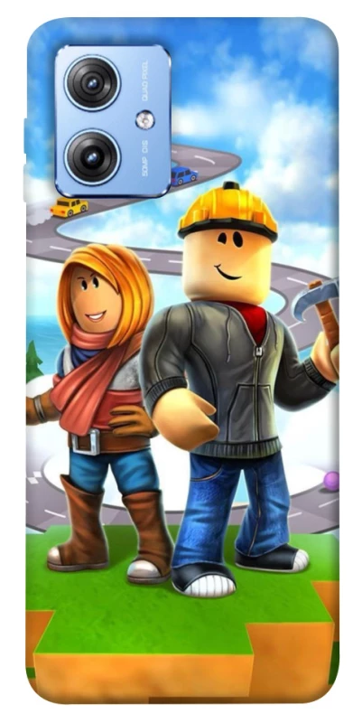 Чохол на Motorola Moto G84 Roblox Builder Adventure фото 1 з 1