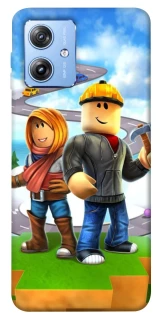 Чохол на Motorola Moto G84 Roblox Builder Adventure фото 1 з 1