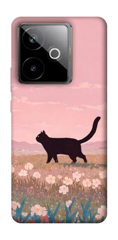 Чохол на Realme GT 7T cat on a field фото 1 з 1