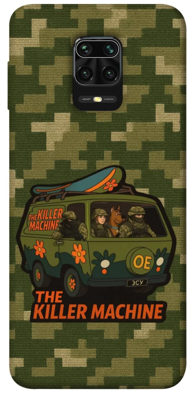 Чехол на Xiaomi Redmi Note 9s / Note 9 Pro / Note 9 Pro Max Funny machine фото 1 из 1