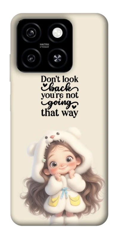 Чохол на ZTE Blade A55 4G Don't look back фото 1 з 1