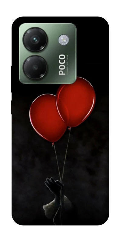 Чехол на Xiaomi Poco M7 pro 5G Reds Balloons фото 1 из 1