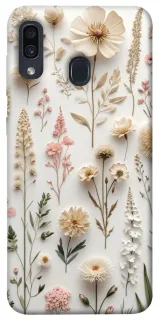 Чохол на Samsung Galaxy A20 / A30 Floral design ver.1 фото 1 з 1