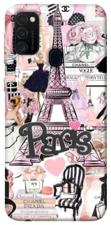 Чехол на Samsung Galaxy M30s / M21 Fashion collage ver.8 фото 1 из 1