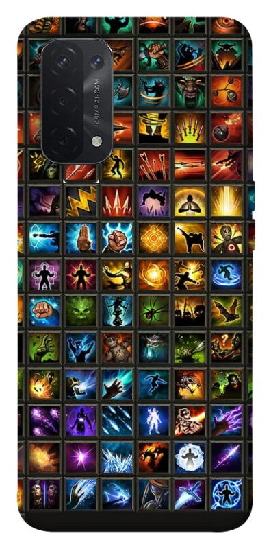 Чохол на Oppo A54 5G / A74 5G Abilities menu ver.3 фото 1 з 1