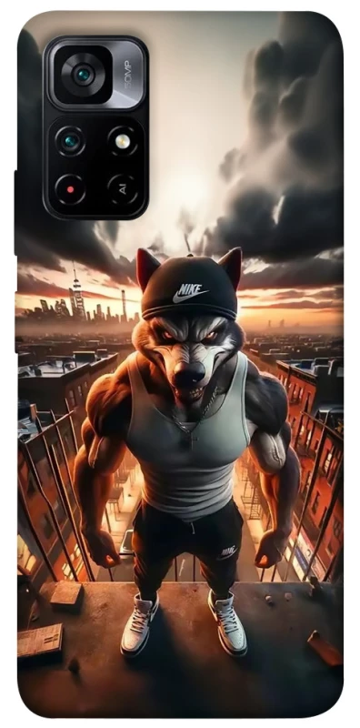 Чохол на Xiaomi Poco M4 Pro 5G Вовк фото 1 з 1