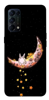 Чехол на Oppo Reno 5 4G Moon rabbit фото 1 из 1