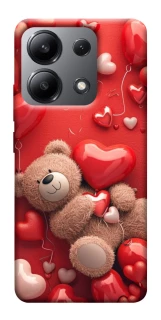 Чехол на Xiaomi Redmi Note 13 4G bear in hearts фото 1 из 1