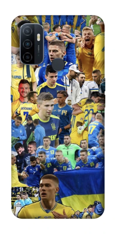 Чехол на Oppo A53 / A32 / A33 UA-Football ver.6 фото 1 из 1