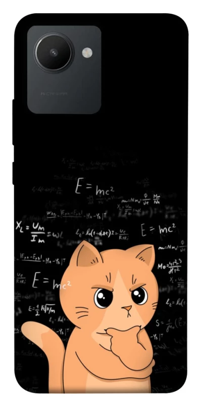 Чехол на Realme C30 Smart cat фото 1 из 1