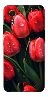 Чохол на Samsung Galaxy Xcover7 Червоні тюльпани фото 1 Чохол на Samsung Galaxy Xcover7 Червоні тюльпани фото 1 з 1