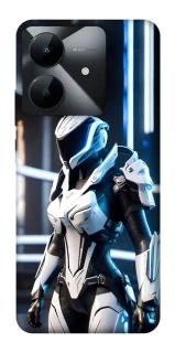 Чехол на Realme Note 60x Cyber space girl ver.6 фото 1 из 1