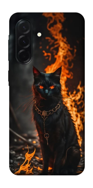 Чохол на Samsung Galaxy A37 5G Вогняний кіт фото 1 з 1