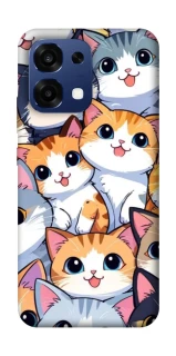Чехол на Oppo A6 Pro 4G/5G Cute Cat v2 фото 1 из 2