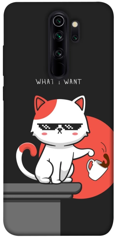 Чохол на Xiaomi Redmi Note 8 Pro I do what i wont фото 1 з 1