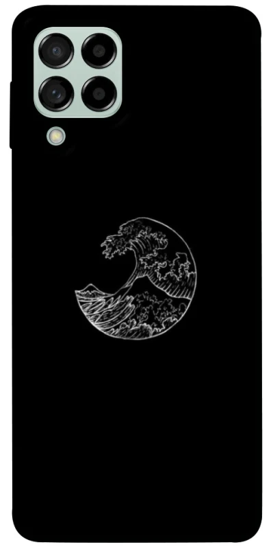 Чохол на Samsung Galaxy M53 5G Black tsunami фото 1 з 1