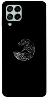 Чохол на Samsung Galaxy M53 5G Black tsunami фото 1 з 1