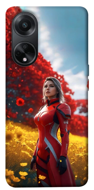 Чохол на Oppo A98 Cyber space girl ver.5 фото 1 з 1