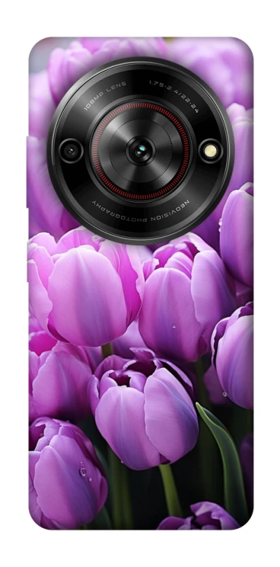 Чохол на ZTE Nubia Focus Фіолетові тюльпани фото 1 з 1