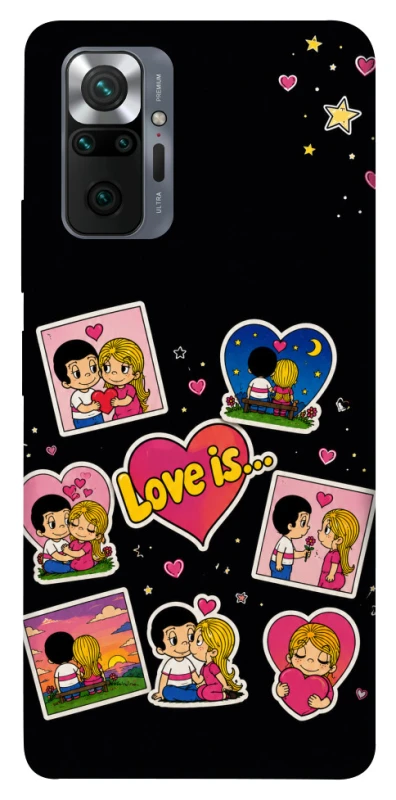 Чохол на Xiaomi Redmi Note 10 Pro Love is фото 1 з 1