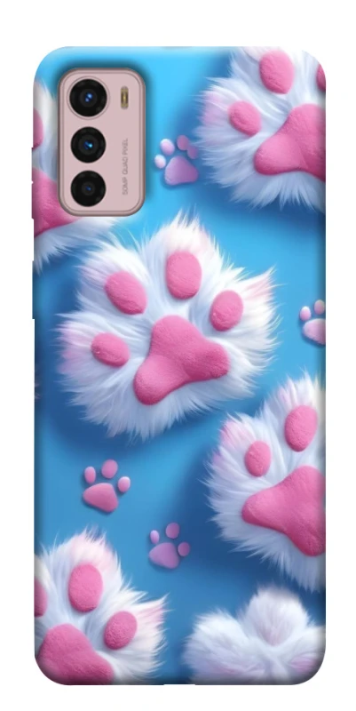 Чохол на Motorola Moto G42 Cat paw фото 1 з 1