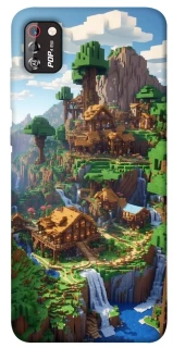 Чехол на TECNO POP 4 Pro Minecraft universe фото 1 из 1