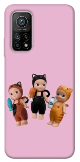 Чохол на Xiaomi Mi 10T Cat Cafe Trio фото 1 з 1