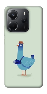 Чохол на Xiaomi Redmi Note 14 4G (Int. version) Голуб-детектив фото 1 з 1