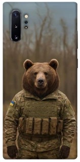 Чехол на Samsung Galaxy Note 10 Plus Медведь защитник фото 1 из 1