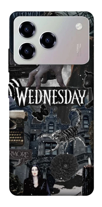 Чехол на ZTE Blade A76 Wednesday Collage ver.2 фото 1 из 1