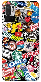 Чохол на Xiaomi Redmi Note 10 5G brands фото 1 з 1