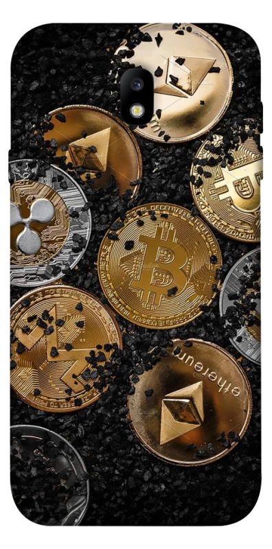 Чохол на Samsung J730 Galaxy J7 (2017) Many coins v2 фото 1 з 1
