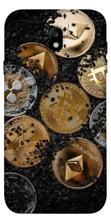 Чехол на Samsung J730 Galaxy J7 (2017) Many coins v2 фото 1 из 1