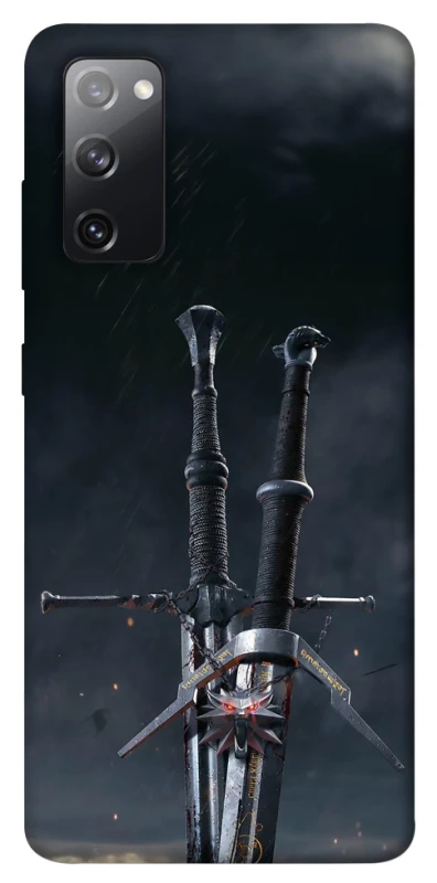 Чехол на Samsung Galaxy S20 FE Мечи Ведьмака фото 1 из 1