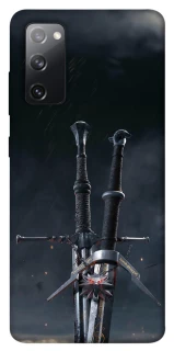 Чехол на Samsung Galaxy S20 FE Мечи Ведьмака фото 1 из 1