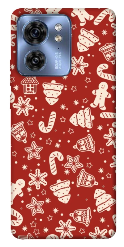 Чохол на Motorola Edge 40 Новорічний v3 фото 1 з 1