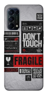 Чохол на Oppo Reno 5 4G Don't touch фото 1 з 1