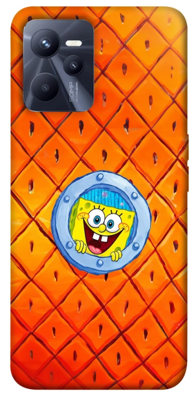 Чехол на Realme C35 Дом Спанч Боба фото 1 из 1