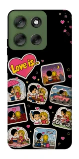 Чохол на Motorola Moto G56 5G Love is ver.3 фото 1 з 1