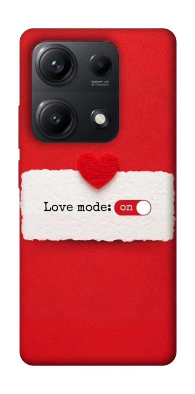 Чохол на Xiaomi Redmi Note 14S Love Mode ON фото 1 з 1