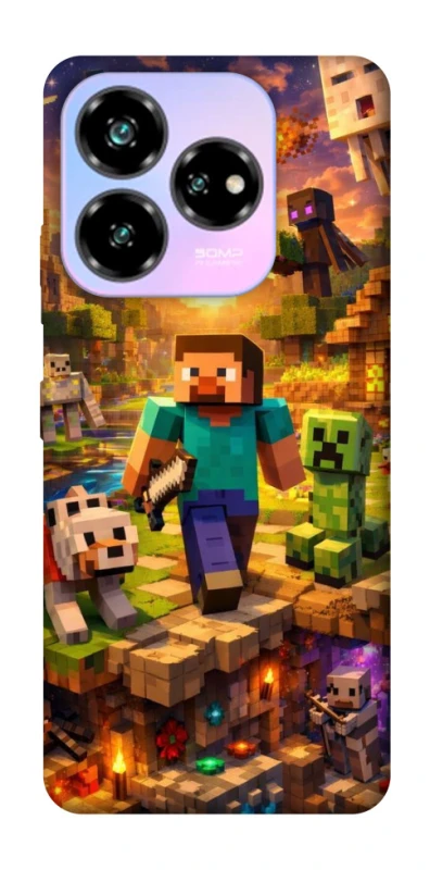 Чохол на ZTE Nubia V60 Minecraft v6 фото 1 з 1