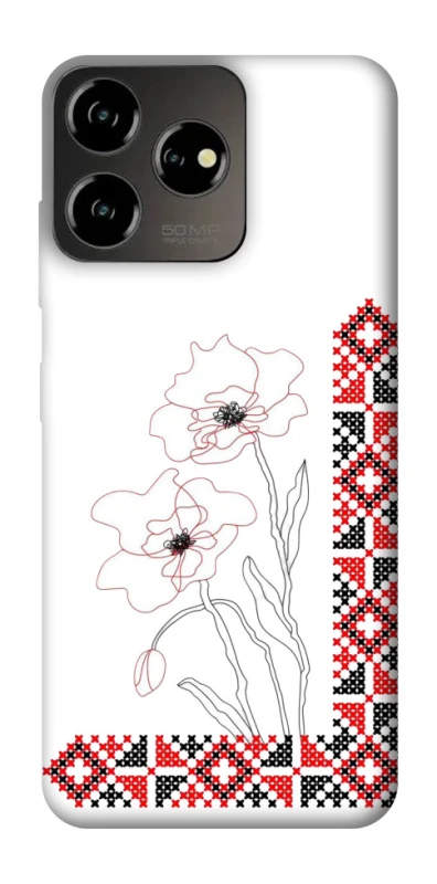 Чехол на ZTE Blade V50 Design 4G Вышиванка на смартфон фото 1 из 1