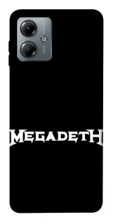 Чохол на Motorola Moto G14 Megadeth logo фото 1 з 1